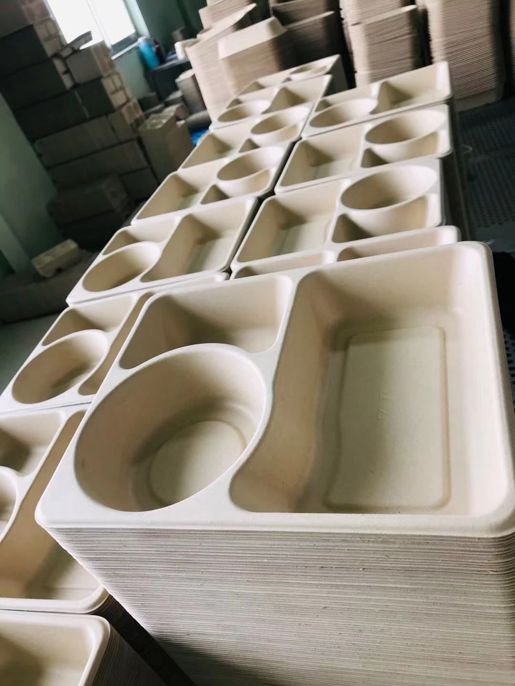 Bagasse Tableware - eco-friendly sugarcane plates